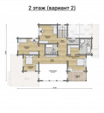 Дом из клееного бруса VZ-389